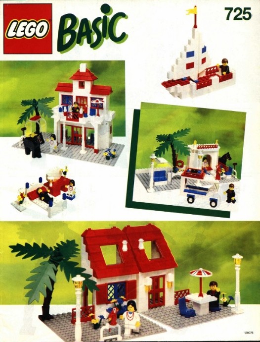 LEGO 725 - Basic Building Set, 7+