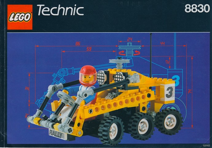 LEGO 8830 - Rally 6-Wheeler