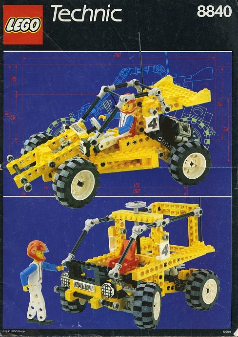 LEGO 8840 - Rally Shock & Roll Racer