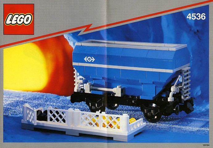 LEGO 4536 - Blue Hopper Car