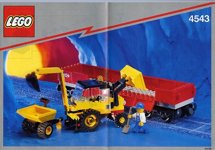 LEGO 4543 - Railroad Tractor Flatbed