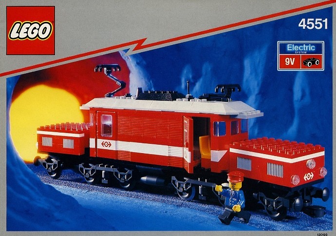 LEGO 4551 - Crocodile Locomotive
