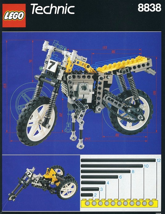 LEGO 8838 - Shock Cycle