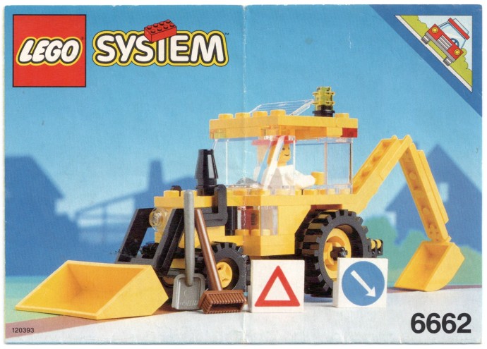 LEGO 6662 Backhoe