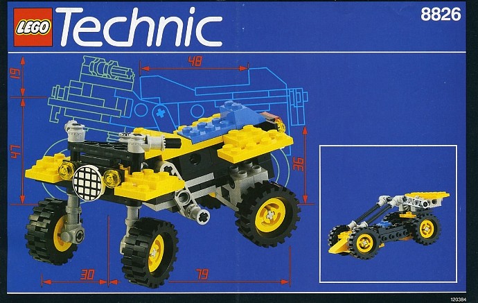 LEGO 8826 - ATX Sport Cycle