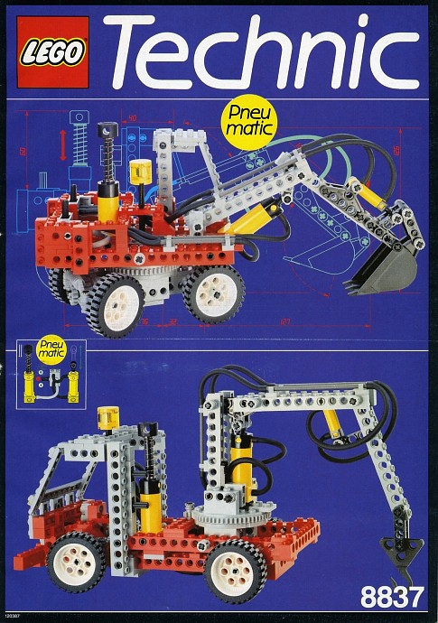 LEGO 8837 Pneumatic Excavator