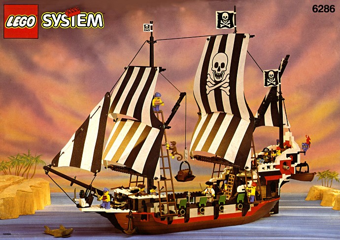 LEGO 6286 - Skull's Eye Schooner