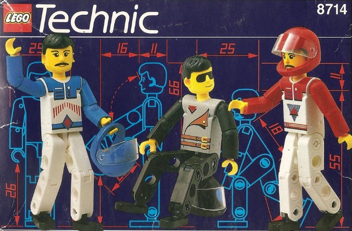 LEGO 8714 - The LEGO Technic Guys