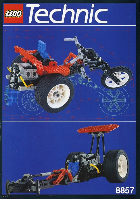 LEGO 8857 - Street Chopper