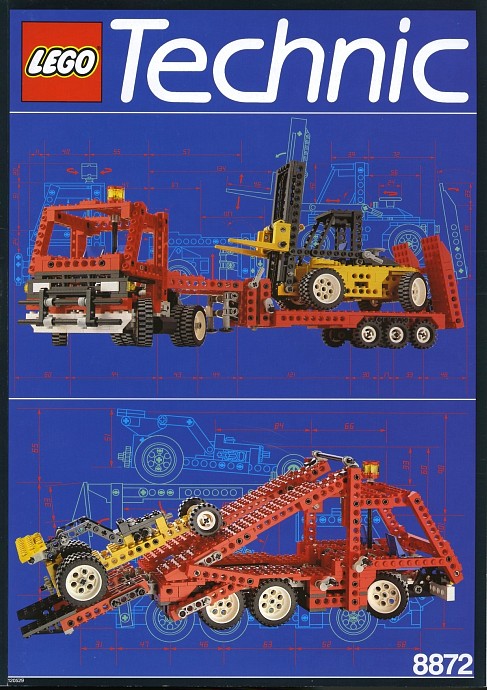 LEGO 8872 - Forklift Transporter