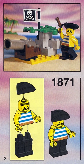 LEGO 1871 Pirates Cannon