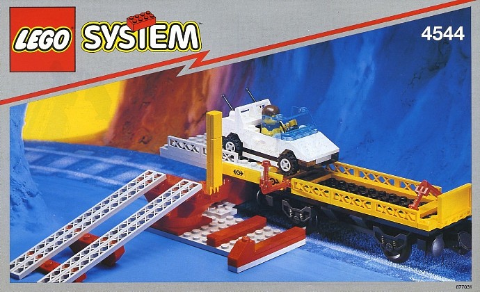 LEGO 4544 Car Transport Wagon with Car