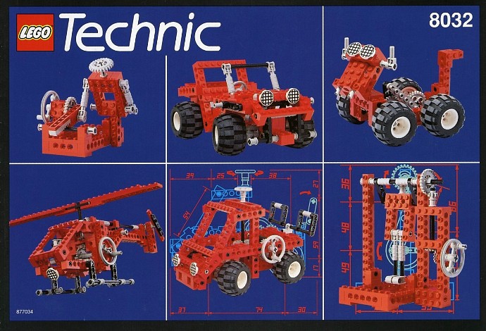 LEGO 8032 Multi Functional Starter Set
