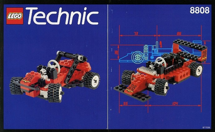 LEGO 8808 F1 Racer 