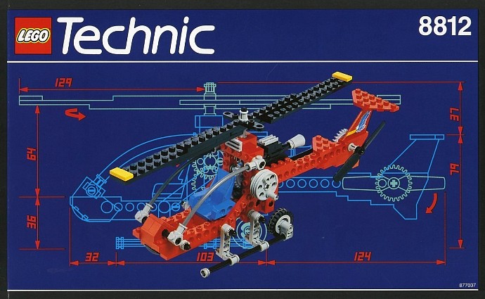 LEGO 8812 - Helicopter