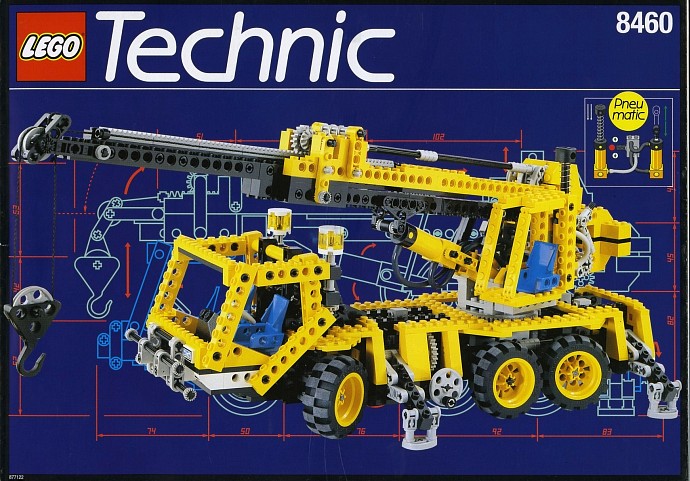 LEGO 8460 - Pneumatic Crane Truck