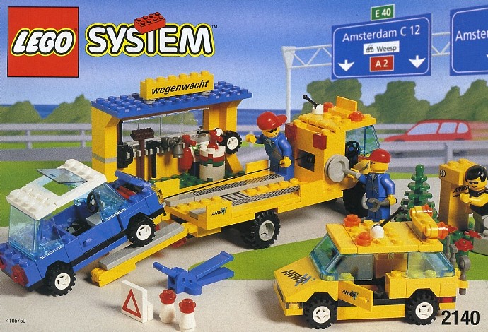 LEGO 2140 Roadside Recovery Van and Tow Truck