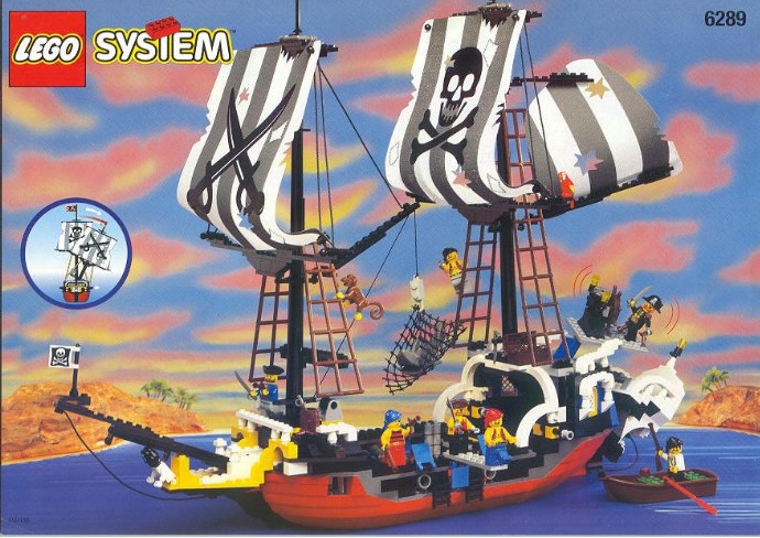 LEGO 6289 Red Beard Runner