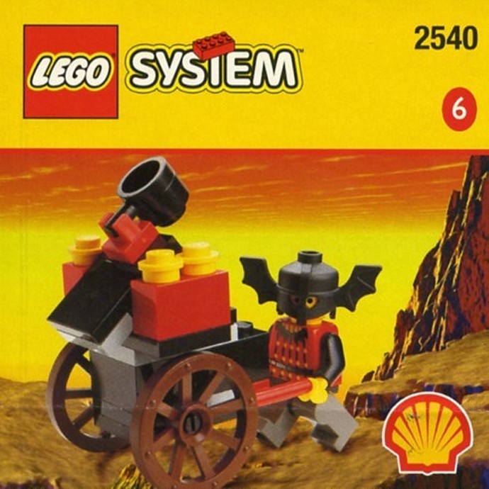 LEGO 2540 - Catapault Cart