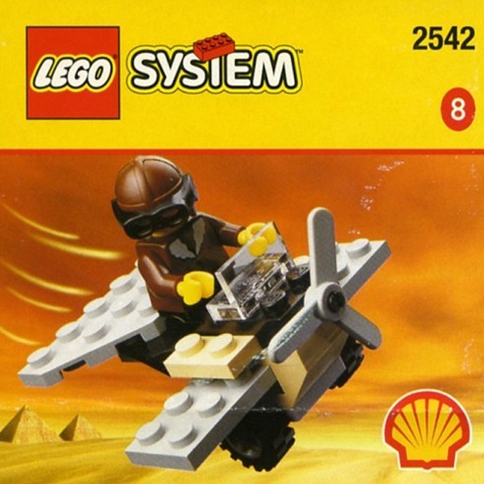 LEGO 2542 Adventurers Aeroplane