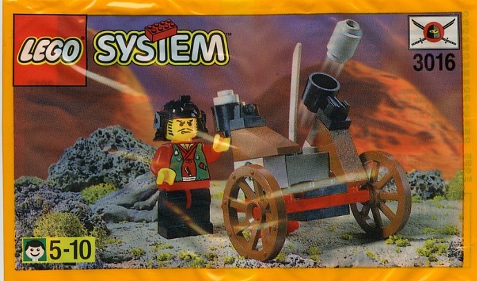 LEGO 3016 Master and Heavy Gun