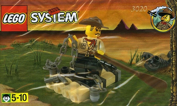LEGO 3020 Jones' Raft