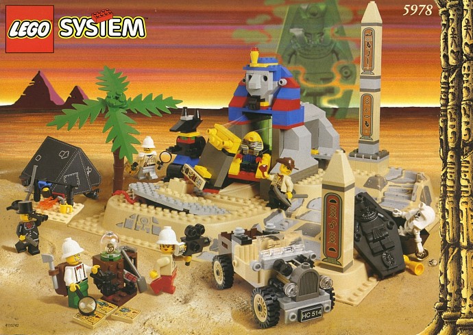 LEGO 5978 - Sphinx Secret Surprise