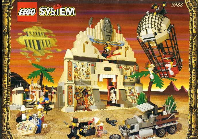 LEGO 5988 - The Temple of Anubis