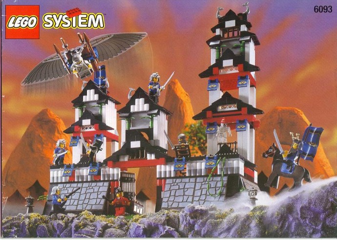 LEGO 6093 Flying Ninja Fortress