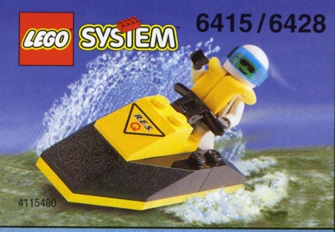 LEGO 6415 Res-Q Jet-Ski