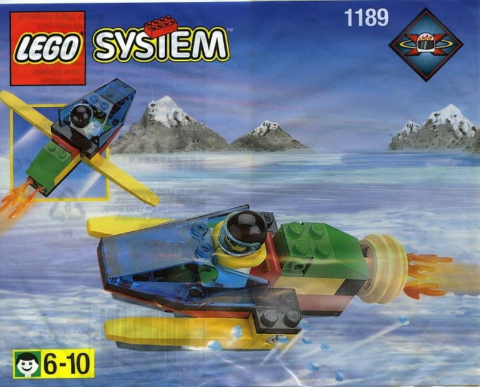 LEGO 1189 Rocket Boat