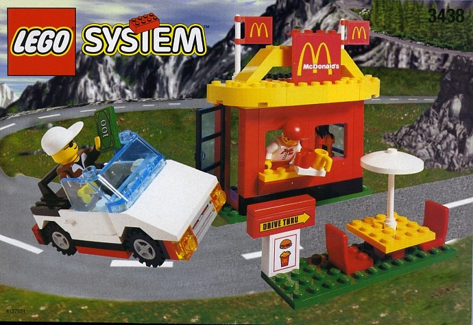 LEGO 3438 - McDonalds Restaurant