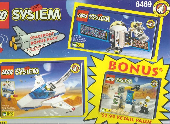 LEGO 6469 Space Port Value Pack
