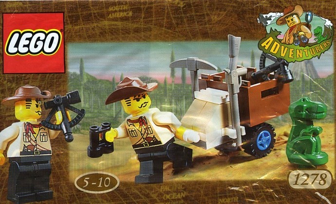 LEGO 1278 - Jones and Baby Tyranno