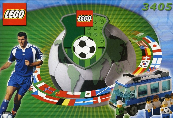 LEGO 3405 Americas Team Bus