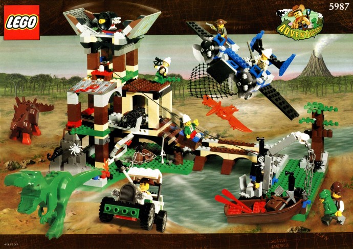 LEGO 5987 Dino Research Compound