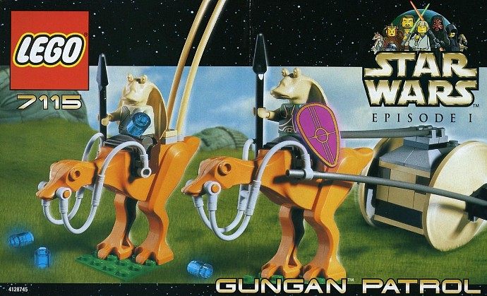 LEGO 7115 Gungan Patrol