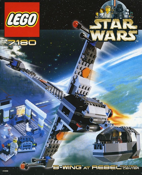 LEGO 7180 B-wing at Rebel Control Center