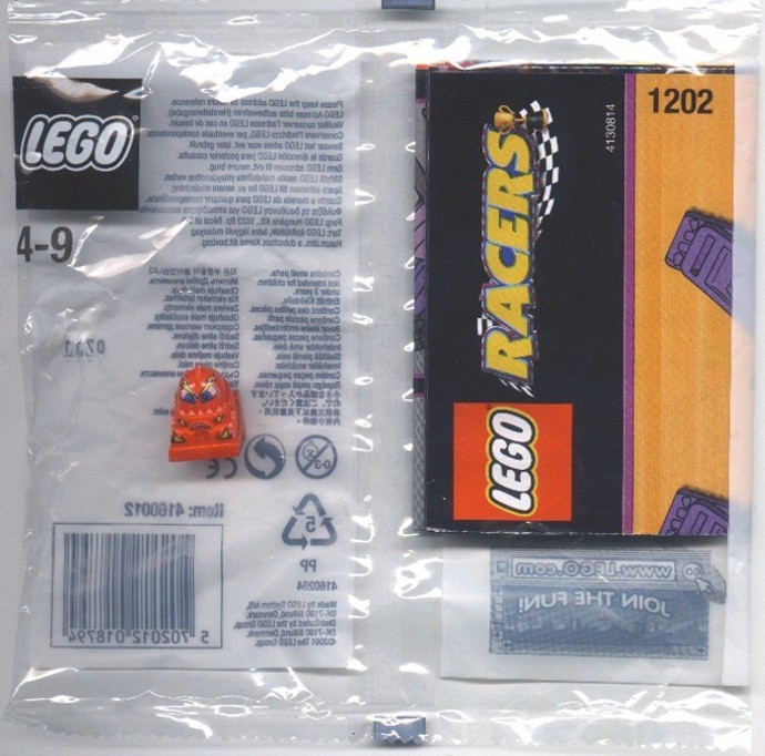 LEGO 1202 Single Racers Figure Pack
