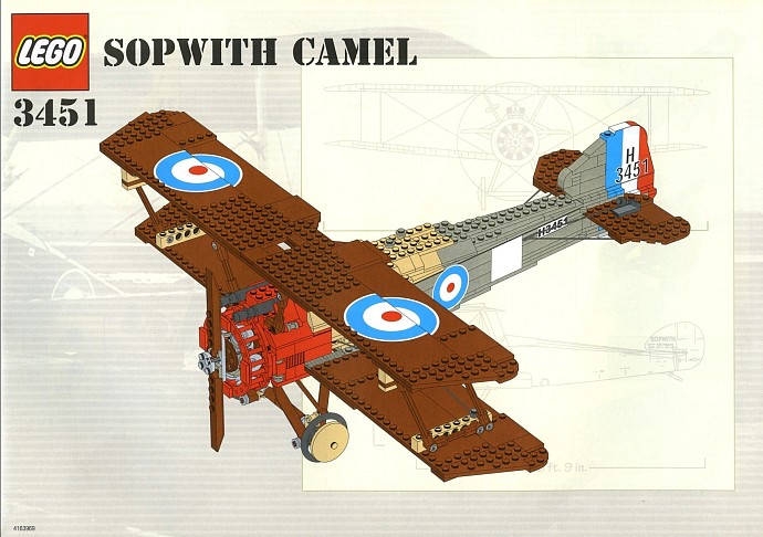 LEGO 3451 Sopwith Camel