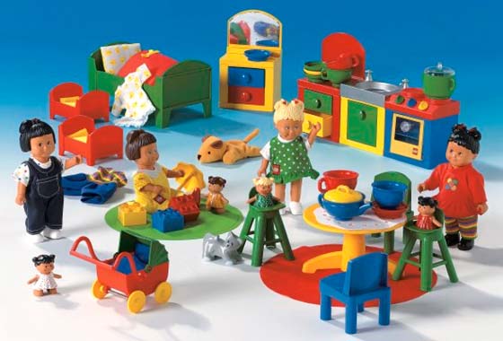 LEGO 9127 Dolls Large Set