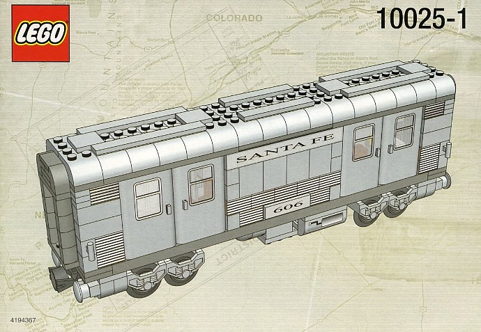 LEGO 10025 Santa Fe Cars - Set I