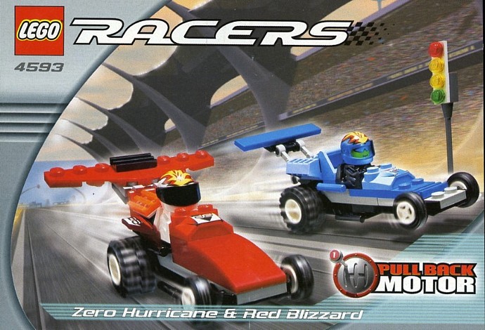 LEGO 4593 Zero Hurricane and Red Blizzard