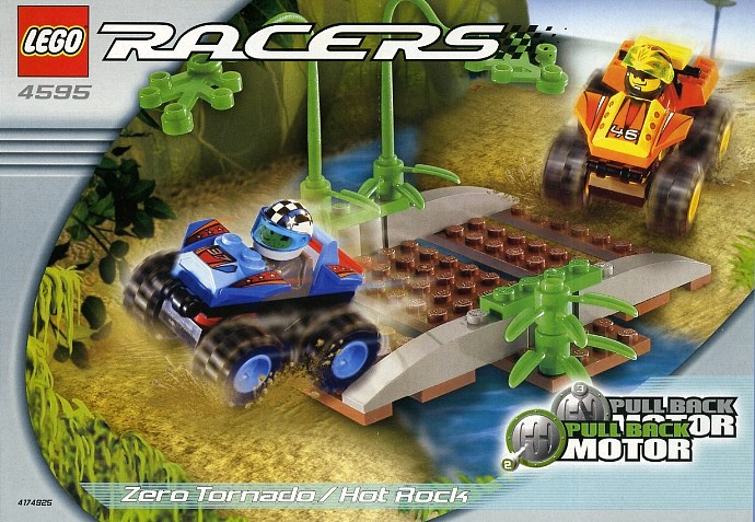 LEGO 4595 Zero Tornado & Hot Rock