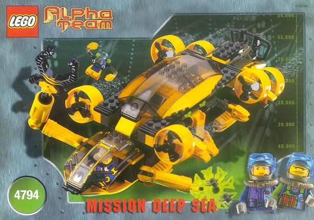 LEGO 4794 Alpha Team Command Sub