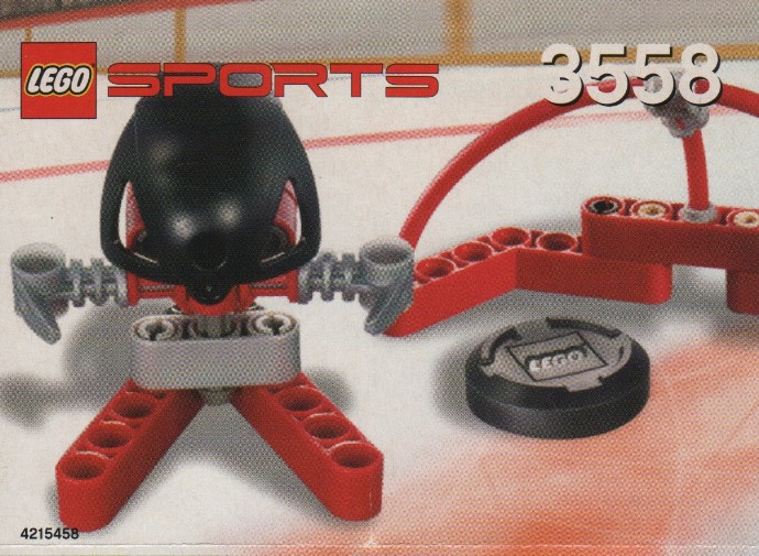 LEGO 3558 Red Player and Goal