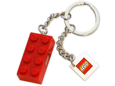 LEGO 4204333 - LEGO Red Brick Key Chain