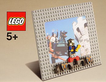 LEGO 4212662 - {Grey photo frame with king}