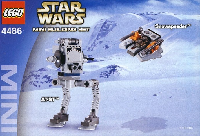 LEGO 4486 AT-ST & Snowspeeder