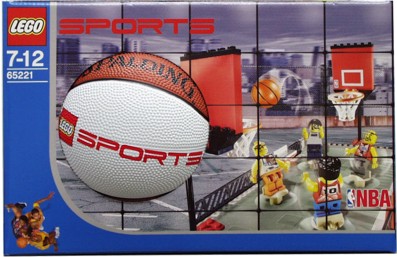 LEGO Set 3566-1 NBA Collectors #7 (2003 Sports > Basketball)